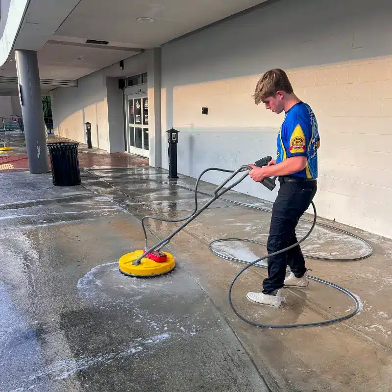 Commercial Pressure Washing in Walker project 1