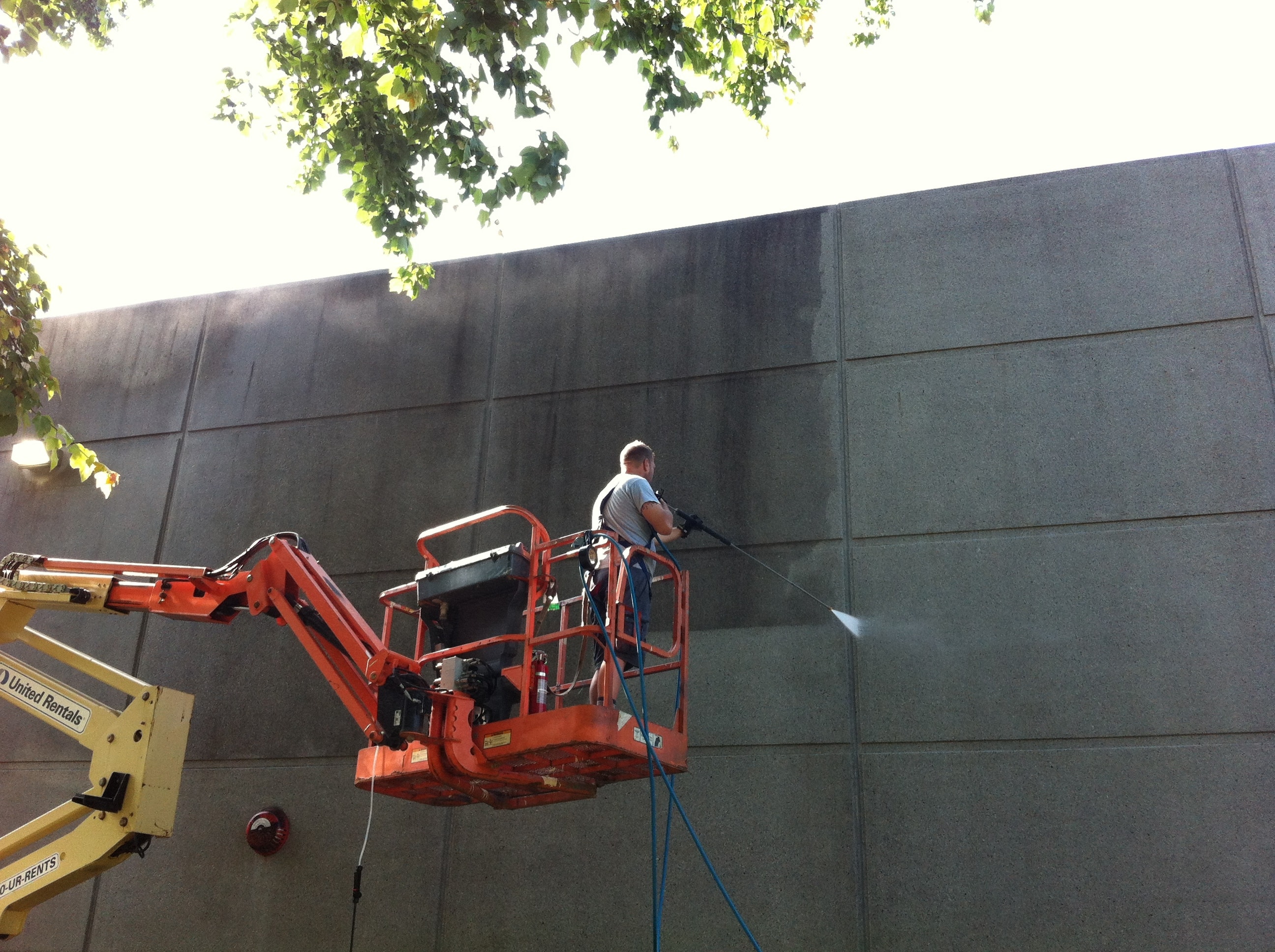 Commercial Pressure Washing in Walker project 3
