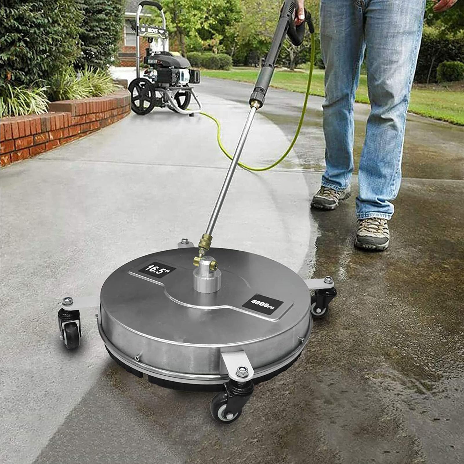 Concrete Pressure Washing project 2