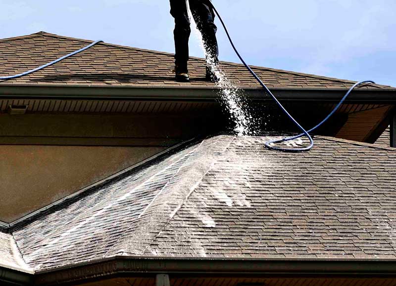 Roof Washing in Jenison project 3