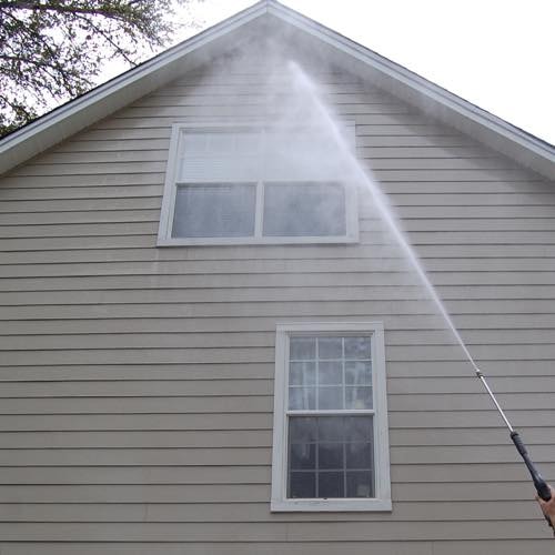 Soft Washing in Walker project 3